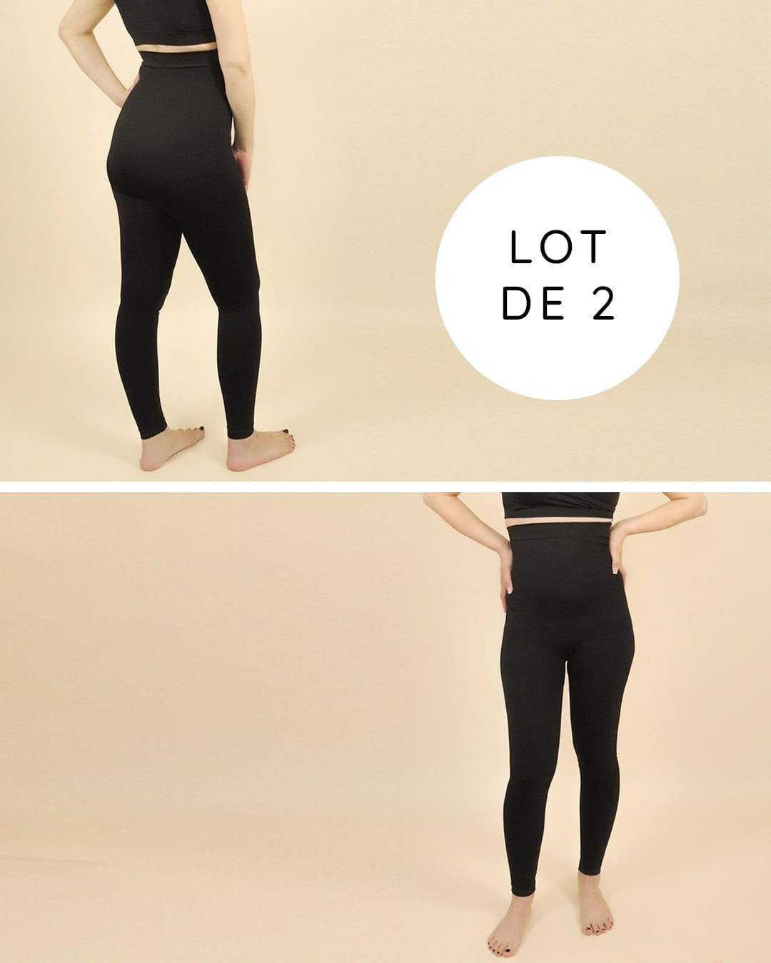 Lot de 2 - Legging